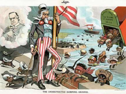 Same shit, different century. And Mexicans rather than Eye-talians.