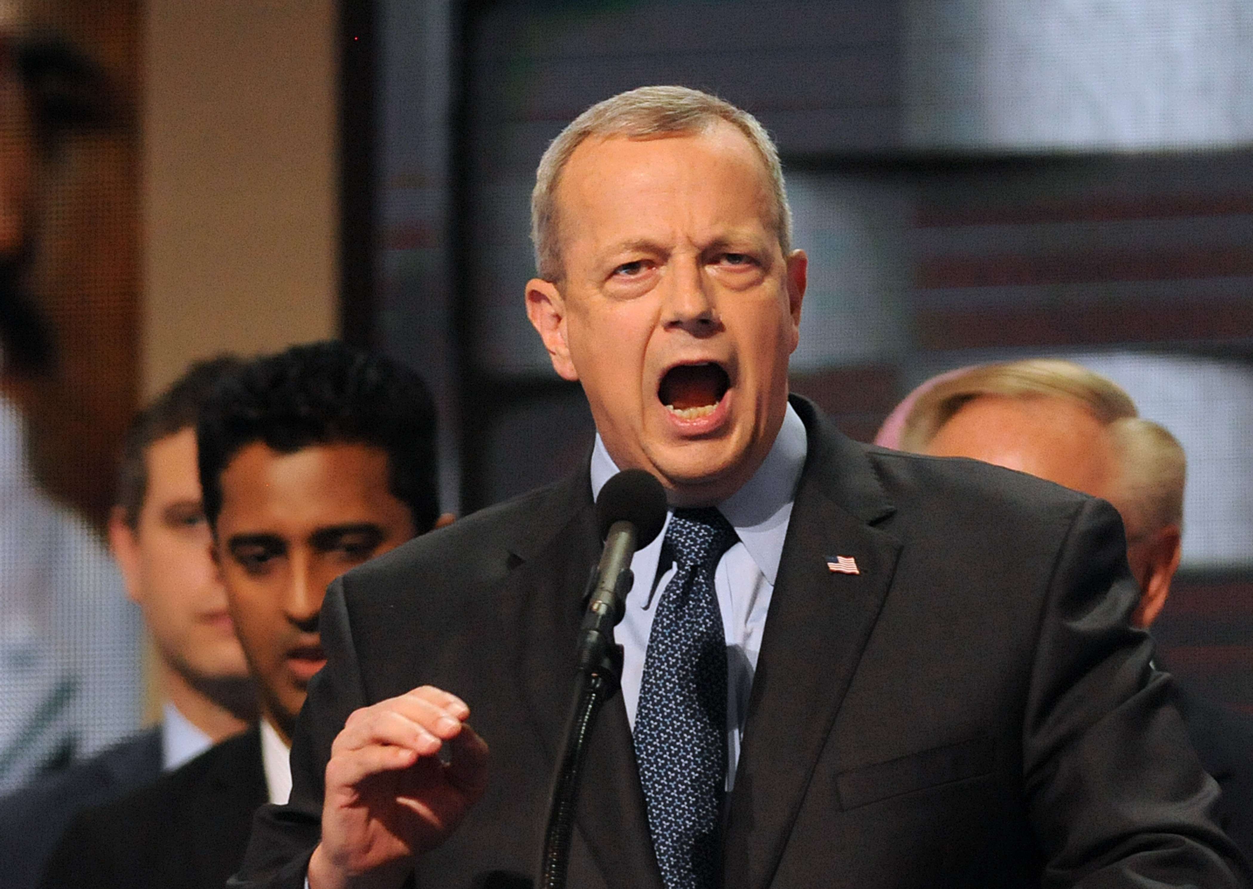 Ret. Gen. John Allen at DNC|||Paul Hennessy/Polaris/Newscom