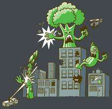 A dark preview of the coming broccoli wars. A dark preview of the coming broccoli wars.