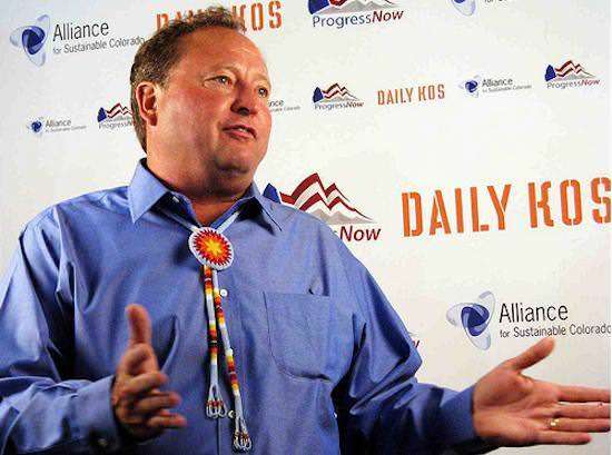 Gov. Schweitzer knows how to rock the fancy neckwear.