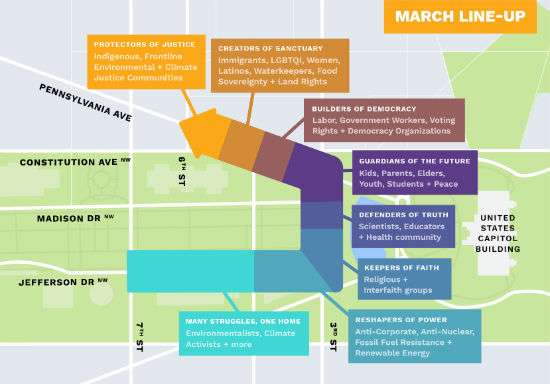 PeoplesClimateMarchLineup