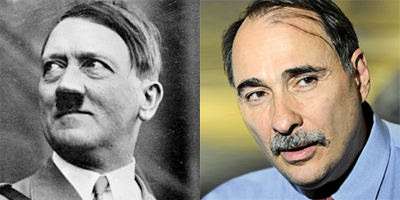 Two men who take politics seriously. Two men who take politics seriously.