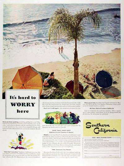 The California Dream in 1941. 