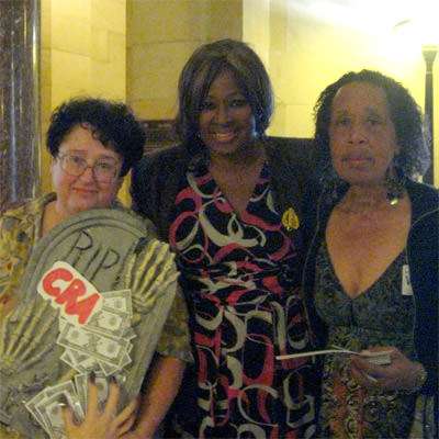 Valarie Stewart (right) goes unheard by the government of Los Angeles. 