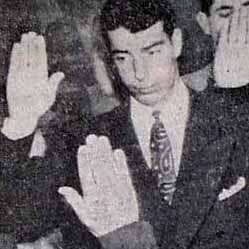 Joe DiMaggio inducted 