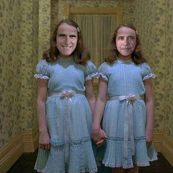 Obamney Twins just want to play with you. 