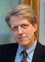 Robert Shiller orders up a double dip of rocky road. 