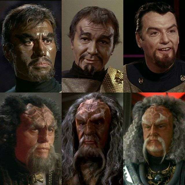 klingon evolution