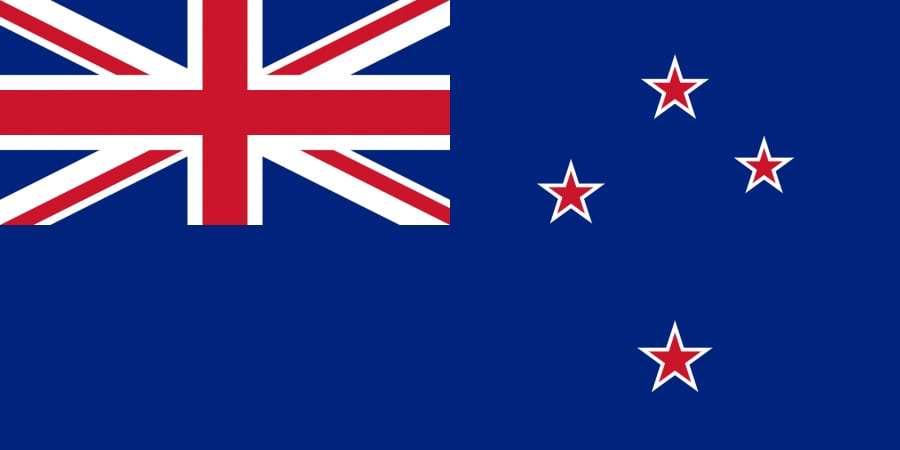 Flag of New Zealand.