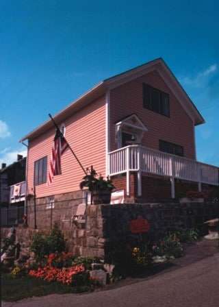 Susette Kelo's famous "little pink house" - one of the fifteen residential properties condemned in "Kelo v. City of New London."