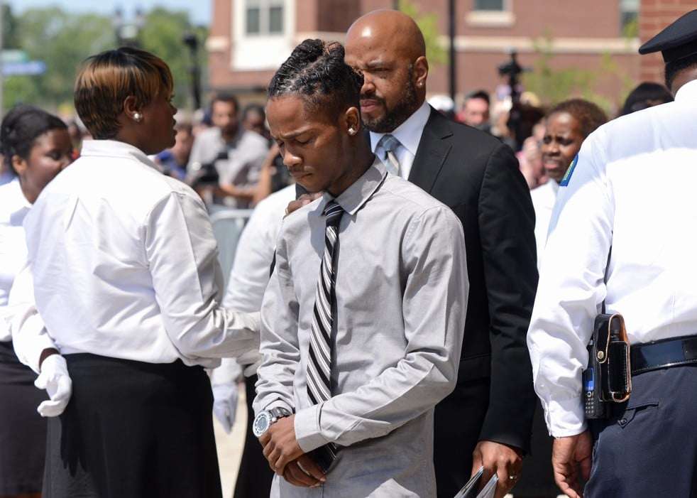 Dorian Johnson was one of the key witnesses in the fatal shooting of Michael Brown. (EPA/Robert Rodriguez)