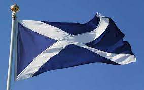 Flag of Scotland.