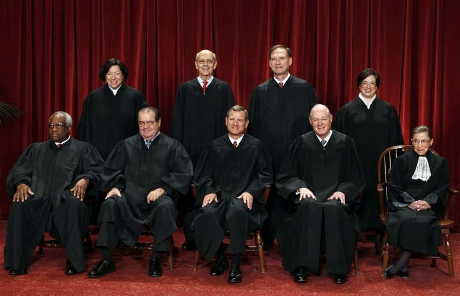 The justices of the U.S. Supreme Court. (Reuters)