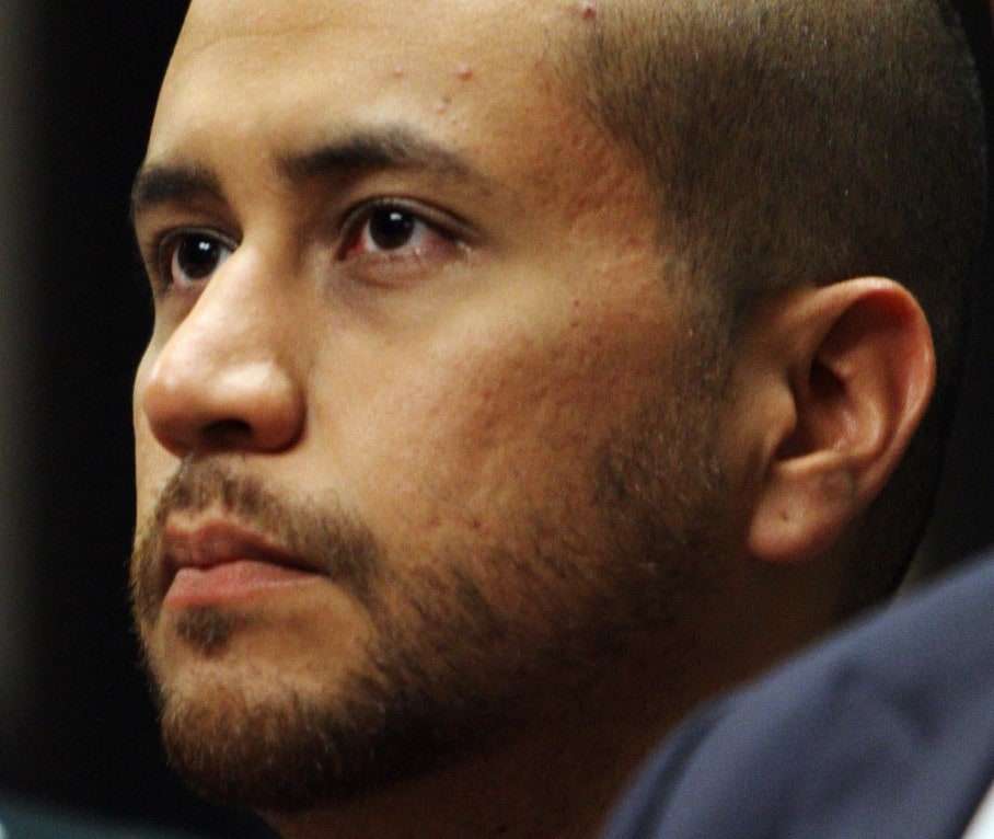 FILE - In this April 12, 2012 file photo, George Zimmerman listens during a court hearing in Sanford, Fla. A driver says George Zimmerman threatened to kill him, asking 'Do you know who I am?' during a road confrontation in their vehicles, a police spokeswoman said Friday, Sept 12, 2014. The driver, whose name hasn't been released, told Lake Mary police officers that a truck pulled up to his car Tuesday, and the driver yelled, "Why are you pointing a finger at me?" (AP Photo/Orlando Sentinel, Gary W. Green, Pool, File)