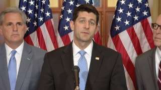 Speaker of the House Paul Ryan speaks on the proposed American Health Care Act.