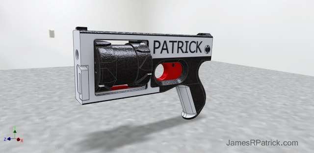 A photo of the revolver, courtesy of James Patrick.