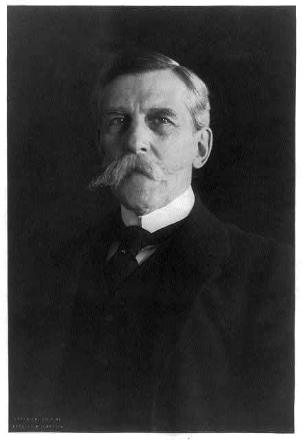 Justice Oliver Wendell Holmes, Jr., photographed by Frances Benjamin Johnston (1902), from the Library of Congress.