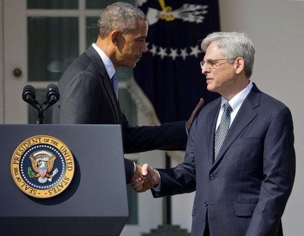 President Obama and Judge Merrick Garland. March 16, 2016.