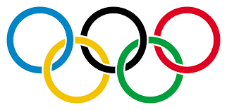 The Olympic rings.