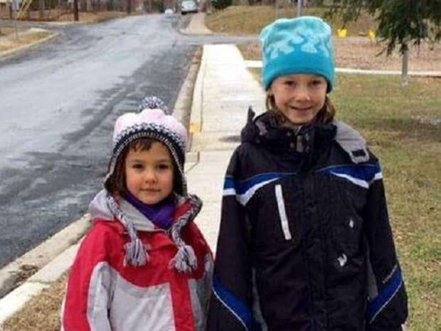 The Meitiv family got into serious trouble with Maryland authorities last year for letting their 10 year old son Rafi (right) and 6 year old daughter Dvora (left) walk home from the park by themselves.