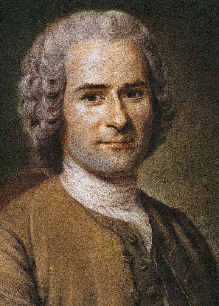 Jean-Jacques Rosseau, by Maurice Quentin de La Tour. Thanks to Wikipedia for the JPG.