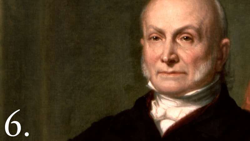 President John Quincy Adams (from whitehouse.gov).