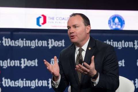Utah Senator Mike Lee - one of the people on Trump's expanded list of possible Supreme Court nominees.