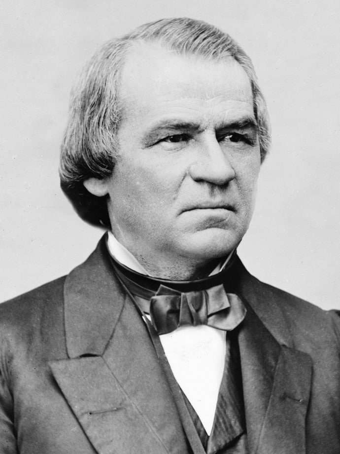 Andrew Johnson - a vice president whose ascension to the presidency may have had a major impact on history.