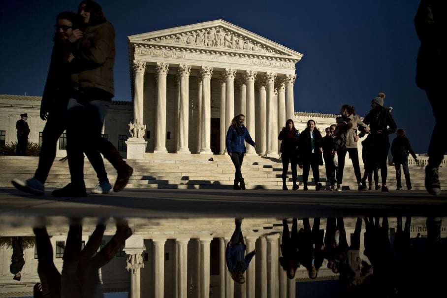 The U.S. Supreme Court building (Andrew Harrer/Bloomberg)